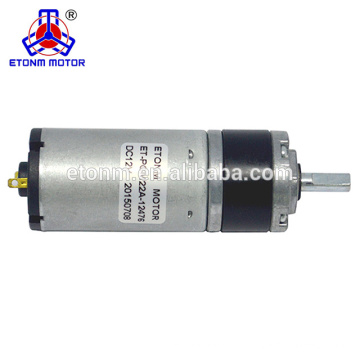 O torque alto do rpm 10rpm de 22mm baixo alinhou os motores bondes da cortina 12v da CC